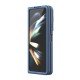 Husa Cover Nillkin CamShield Silky Silicone pentru Samsung Z Fold 5 5G albastru