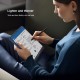 Husa protectie spate din plastic (cu stativ)  pentru Samsung Z Fold 5 5G albastru