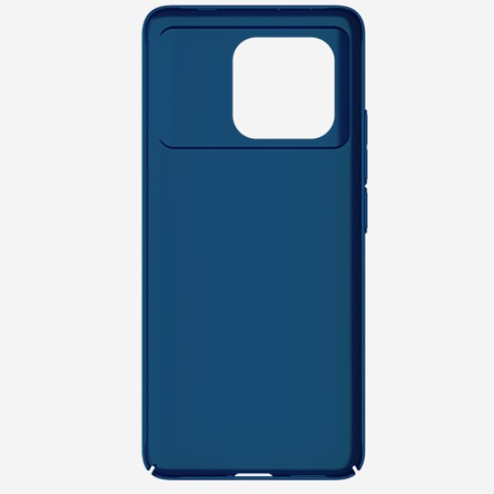 Husa protectie spate din plastic albastru pentru POCO X6 PRO 5G