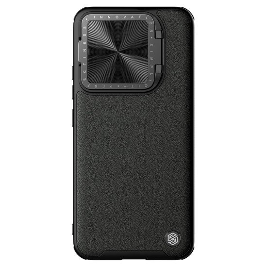 Husa magnetică din piele Nillkin CamShield negru pentru Xiaomi 14