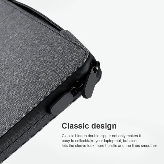 Nillkin Commuter Multifunctional Laptop Sleeve Classic – husă din piele pentru laptop