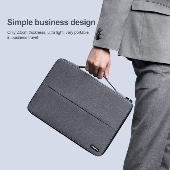 Nillkin Commuter Multifunctional Laptop Sleeve Classic – husă din piele pentru laptop