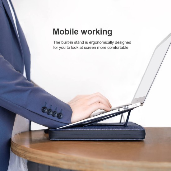 Nillkin Commuter Multifunctional Laptop Sleeve Classic – husă din piele pentru laptop