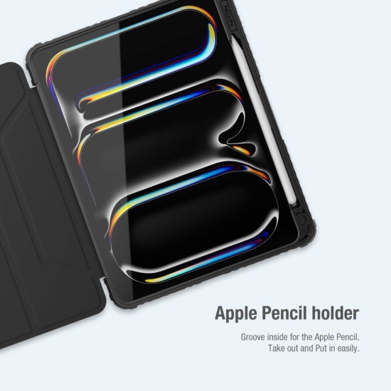 Husa blindata cu capac si protectie camerei pentru Apple iPad Air 11 (2024, 2025) / iPad Air (2022) / iPad Air 5 / Apple iPad Air 10.9 (2020) / iPad Air 4 / iPad Pro 11 (2020, 2021, 2022)