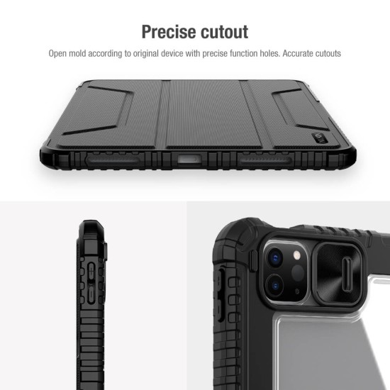 Husa blindata cu capac si protectie camerei pentru Apple iPad Air 11 (2024, 2025) / iPad Air (2022) / iPad Air 5 / Apple iPad Air 10.9 (2020) / iPad Air 4 / iPad Pro 11 (2020, 2021, 2022)