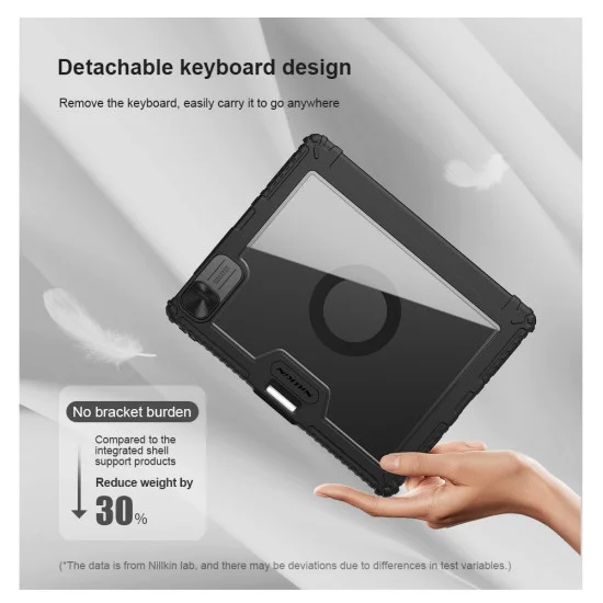 Husa Magnetica Combinata cu Tastaturа pentru iPad Air 13 2024/Pro 12.9 2020/2021/2022 Husa Magnetica Combinata cu Tastaturа pentru iPad Air 13 2024/Pro 12.9 2020/2021/2022