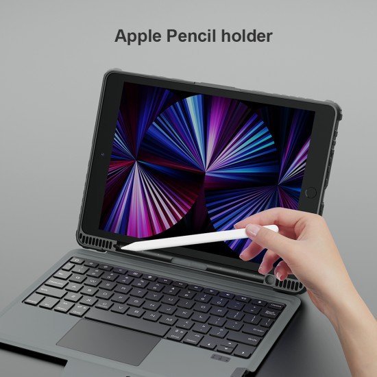 Husa Noua Combinata cu Tastaturа compatibila cu Apple iPad 10.2 2019/2020/2021