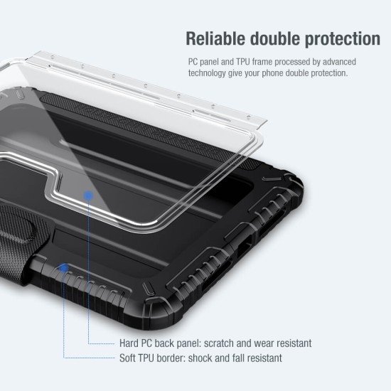 Husa blindata cu capac si protectie camerei pentru Apple iPad Mini 7 (2024) / iPad Mini 6 (2021)