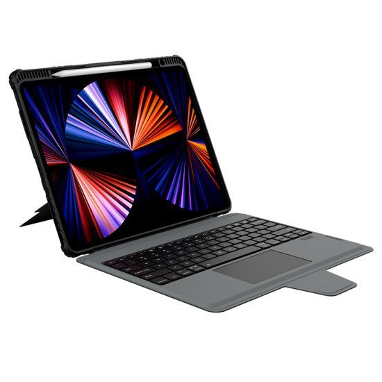 Husa Noua Combinata cu Tastaturа compatibila cu Apple iPad Pro 12.9 2020/2021