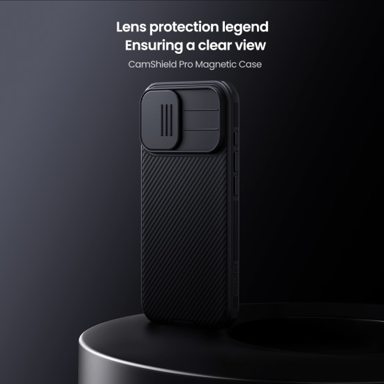 Husă magnetică de protecție neagră pentru spate și cameră foto, pentru iPhone 17 Husă magnetică de protecție neagră pentru spate și cameră foto, pentru iPhone 17