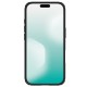 Husă magnetică de protecție transparentă neagră pentru spate și cameră foto, pentru iPhone 17