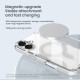 Husa magnetica din silicon Nillkin Nature Pro pentru Apple iPhone 17, negru transparent Husa magnetica din silicon Nillkin Nature Pro pentru Apple iPhone 17, negru transparent