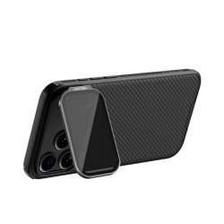 iPhone 17 Pro Max husă magnetică CamShield Prop cu spate rigid și protecție pentru cameră, negru