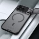 iPhone 17 Pro husă magnetică CamShield Prop cu spate rigid și protecție pentru cameră, negru transparent iPhone 17 Pro husă magnetică CamShield Prop cu spate rigid și protecție pentru cameră, negru transparent