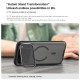 iPhone 17 Pro husă magnetică CamShield Prop cu spate rigid și protecție pentru cameră, negru transparent iPhone 17 Pro husă magnetică CamShield Prop cu spate rigid și protecție pentru cameră, negru transparent