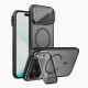 iPhone 17 Pro husă magnetică CamShield Prop cu spate rigid și protecție pentru cameră, negru transparent iPhone 17 Pro husă magnetică CamShield Prop cu spate rigid și protecție pentru cameră, negru transparent