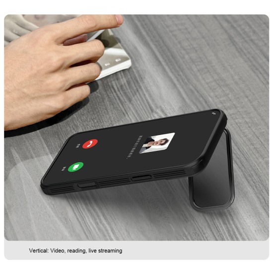iPhone 17 Pro husă magnetică CamShield Prop cu spate rigid și protecție pentru cameră, negru transparent iPhone 17 Pro husă magnetică CamShield Prop cu spate rigid și protecție pentru cameră, negru transparent