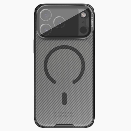 iPhone 17 Pro husă magnetică CamShield Prop cu spate rigid și protecție pentru cameră, negru transparent iPhone 17 Pro husă magnetică CamShield Prop cu spate rigid și protecție pentru cameră, negru transparent