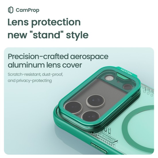 Husa magnetică transparentă neagră pentru Apple iPhone 17 Pro Max