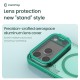 Husa magnetică transparentă neagră pentru Apple iPhone 17 Pro Max