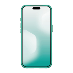 Husa magnetică transparentă verde pentru Apple iPhone 17 Pro Max
