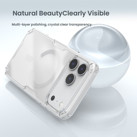 Husa magnetica din silicon Nillkin Nature Pro pentru Apple iPhone 17 Pro Max Husa magnetica din silicon Nillkin Nature Pro pentru Apple iPhone 17 Pro Max