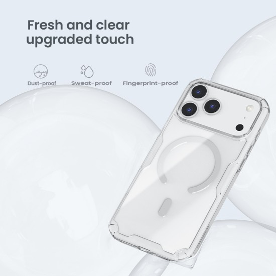 Husa magnetica din silicon Nillkin Nature Pro pentru Apple iPhone 17 Pro Max Husa magnetica din silicon Nillkin Nature Pro pentru Apple iPhone 17 Pro Max