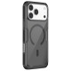 Husa magnetica din silicon Nillkin Nature Pro pentru Apple iPhone 17 Pro, negru transparent