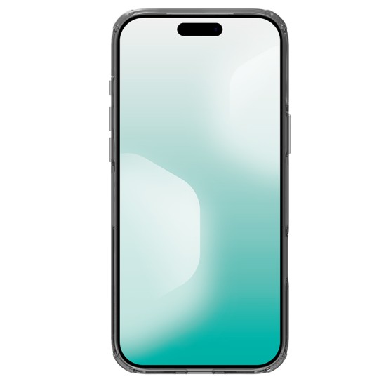 Husa magnetica din silicon Nillkin Nature Pro pentru Apple iPhone 17 Pro, negru transparent