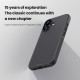 Husa protectie magnetică spate din plastic neagră pentru iPhone 17