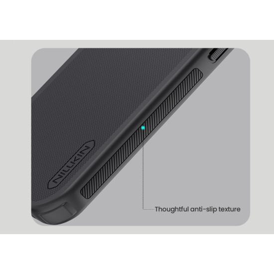 Husa protectie magnetică spate din plastic neagră pentru iPhone 17