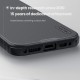 Husa protectie magnetică spate din plastic neagră pentru iPhone 17