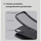 Husa protectie magnetică spate din plastic neagră pentru iPhone 17
