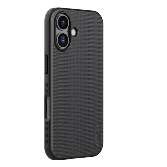 Husa protectie magnetică spate din plastic neagră pentru iPhone 17