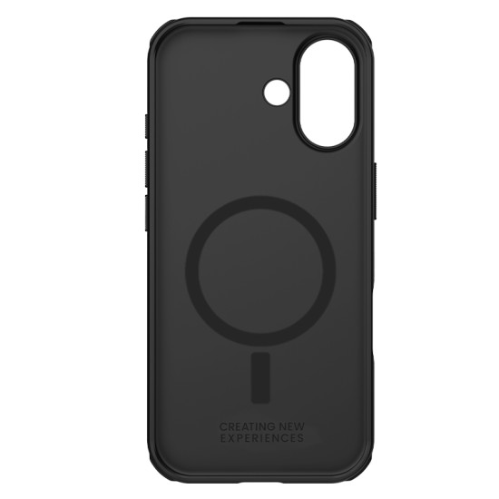 Husa protectie magnetică spate din plastic neagră pentru iPhone 17