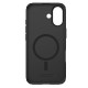 Husa protectie magnetică spate din plastic neagră pentru iPhone 17