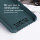 Husa din silicon mat verde cu interior de microfibra pentru Apple iPhone 11