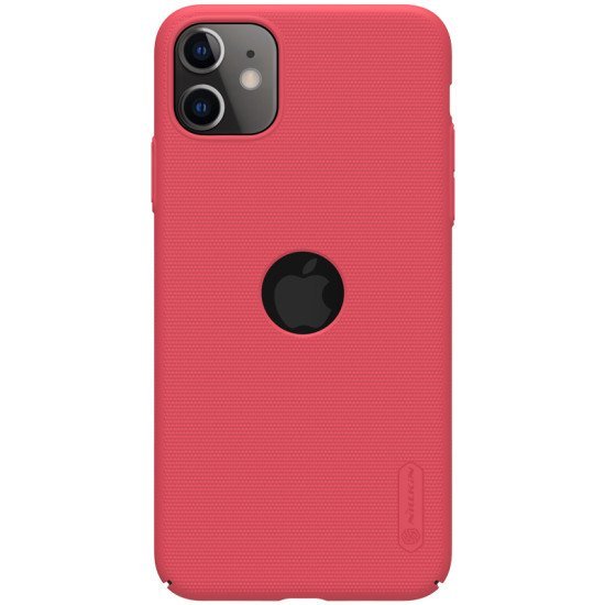 Husa protectie spate din plastic rosu pentru Apple iPhone 11