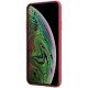 Husa protectie spate din plastic rosu pentru Apple iPhone 11