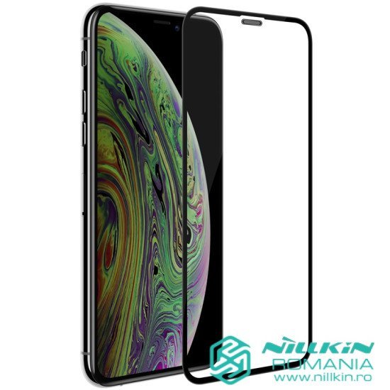 Folie protectie Nillkin CP+Pro din sticla securizata pentru iPhone 11 Pro / X / XS  Negru