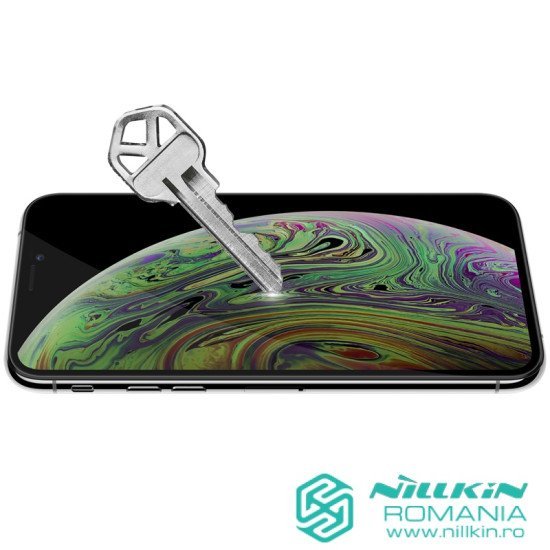 Folie protectie Nillkin CP+Pro din sticla securizata pentru iPhone 11 Pro / X / XS  Negru