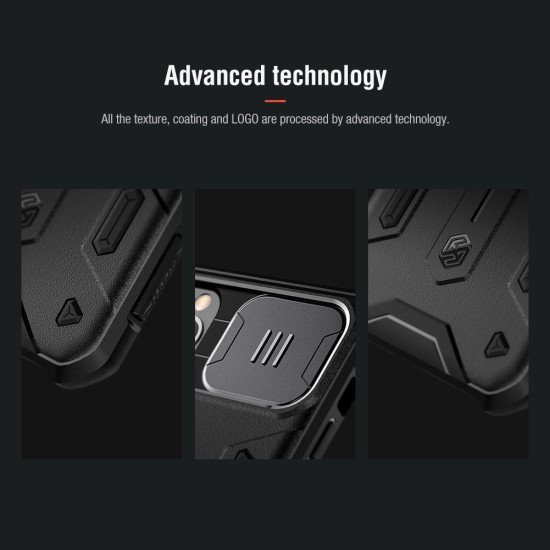 Husa protectie spate si camera foto Armor negru pentru Apple iPhone 11 Pro