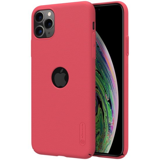 Husa protectie spate din plastic rosu pentru Apple iPhone 11 Pro