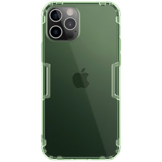 Husa din silicon Nillkin Nature verde pentru Apple iPhone 12 / 12 Pro