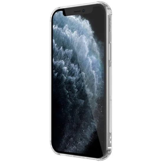 Husa din silicon Nillkin Nature Alba pentru Apple iPhone 12 / 12 Pro Husa din silicon Nillkin Nature Alba pentru Apple iPhone 12 / 12 Pro