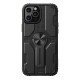 Husa protectie spate Medley din plastic negru pentru Apple iPhone 12 / 12 Pro Husa protectie spate Medley din plastic negru pentru Apple iPhone 12 / 12 Pro