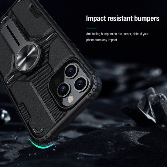Husa protectie spate Medley din plastic negru pentru Apple iPhone 12 / 12 Pro Husa protectie spate Medley din plastic negru pentru Apple iPhone 12 / 12 Pro