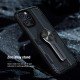 Husa protectie spate Medley din plastic negru pentru Apple iPhone 12 / 12 Pro