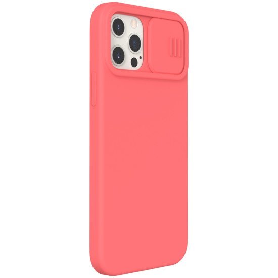 Husa Cover Nillkin CamShield Pro Hard pentru iPhone 12 Pro MAX roz