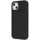 Husa Magnetica CamShield Silky din silicon  Cover Nillkin pentru iPhone 13 Negru